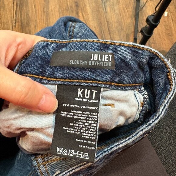 Kut from the Kloth Juliet Slouchy Boyfriend jeans - Picture 5 of 5
